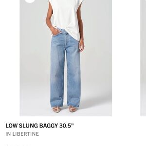 AGOLDE Low Slung Baggy Jeans